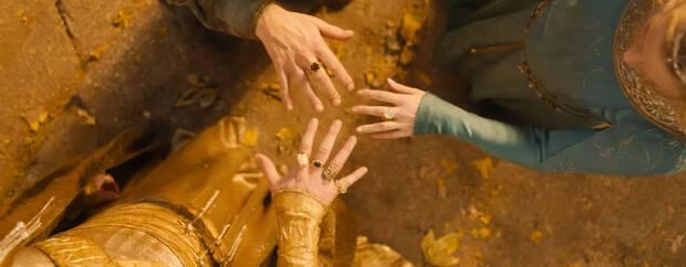 Tres anillos de los Elfos en Los anillos de poder