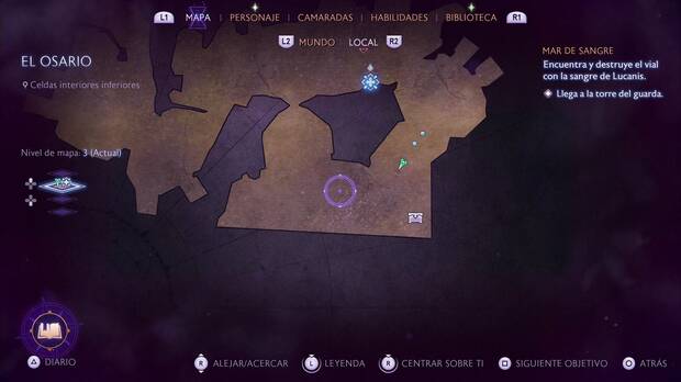 Dragon Age: The Veilguard - Mar de sangre: desvío al sur en la prisión con cofres