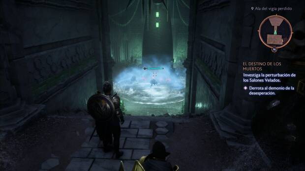 Dragon Age: The Veilguard - El destino de los muertos: demonio de la desesperación en la zona de la necrópolis