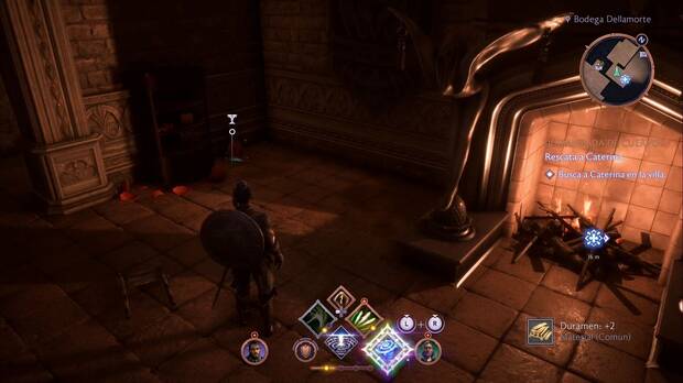 Dragon Age: The Veilguard - Misiones de Lucanis, Desbandada de Cuervos: ubicación del recuerd El Norte está por todas partes en las cocinas de la mansión Dellamorte