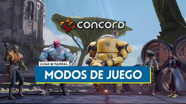 Guía de Concord - Modos de juego
