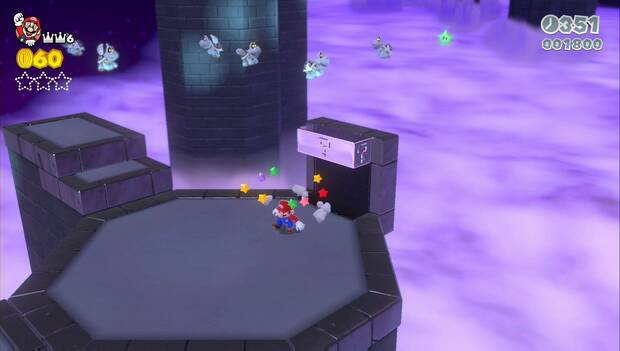 Super Mario 3D World - 8-4: ubicación de la primera estrella verde