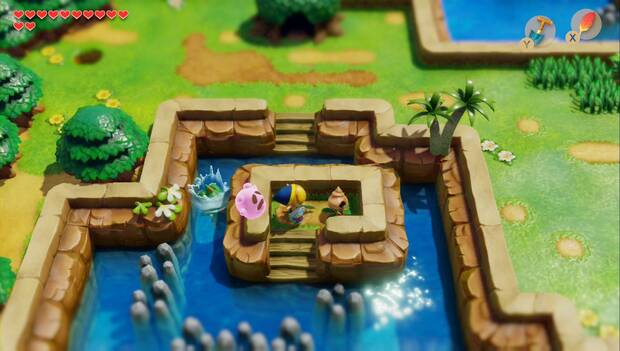 The Legend of Zelda: Link's Awakening - Caracola en la Bahía de Martha