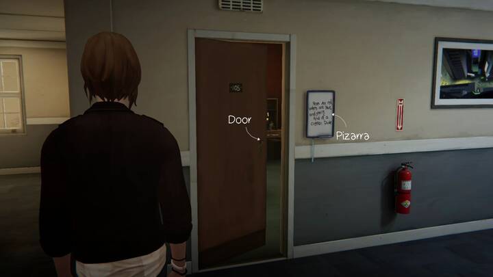 Residencia de chicos (Pintada opcional 8) Life is Strange Episodio 2 Un mundo feliz