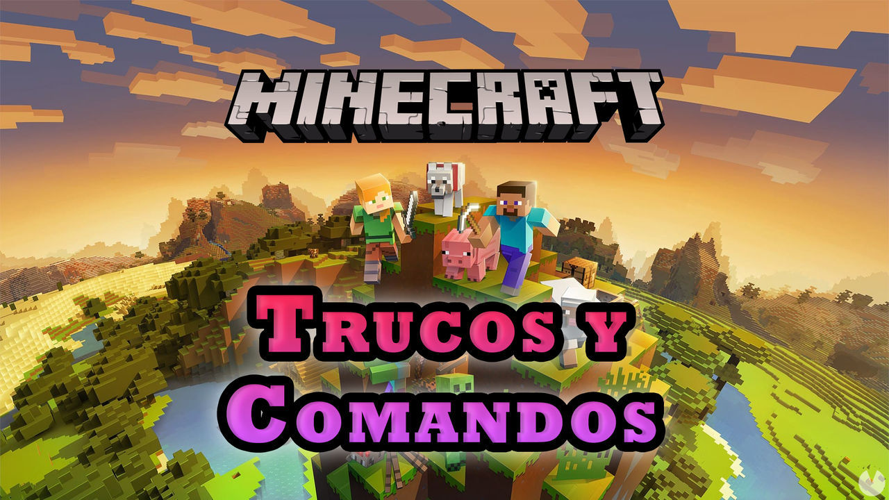 TODOS los trucos y comandos de Minecraft: Oro, materiales, objetos (2024) - Minecraft