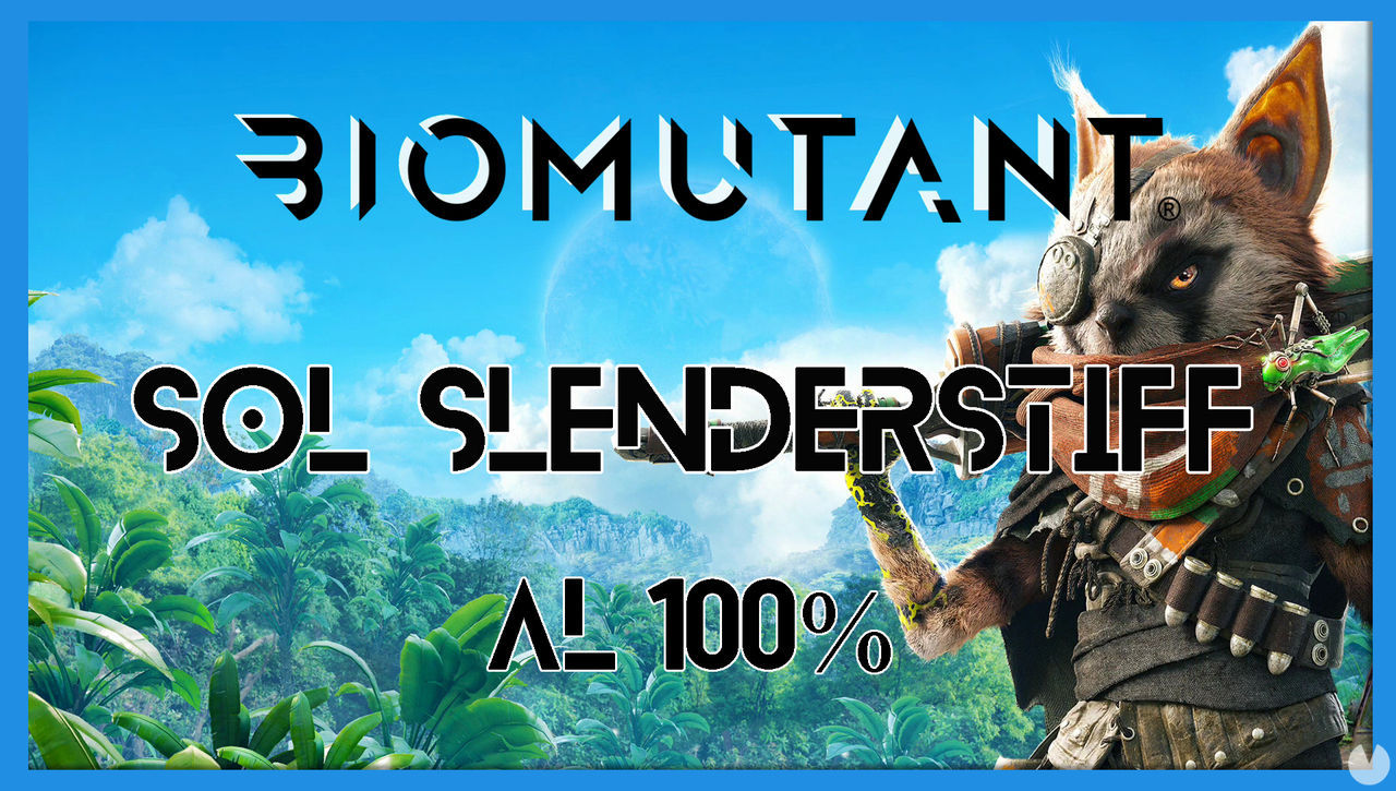 Biomutant: Sol Slendesrtiff - Cmo completarla - Biomutant