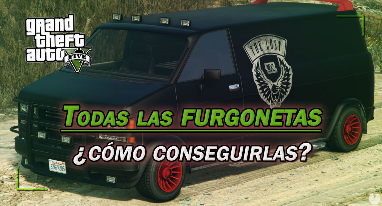TODAS los furgonetas de GTA 5 y cmo conseguirlas? - Grand Theft Auto V