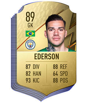 FIFA 22 - Los mejores jugadores porteros Ederson