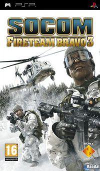 Portada oficial de Socom: Fireteam Bravo 3 para PSP