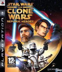 Portada oficial de Star Wars: The Clone Wars Hroes de la Repblica para PS3