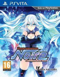 Portada oficial de Hyperdevotion Noire: Goddess Black Heart para PSVITA
