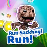 Portada oficial de Run Sackboy! Run! PSN para PSVITA