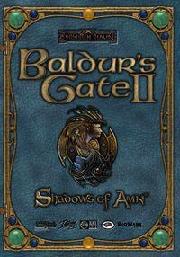 Portada oficial de Baldur's Gate II: Shadows of Amn para PC