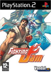 Portada oficial de Capcom Fighting Jam para PS2