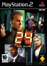 Portada oficial de 24: El Juego para PS2