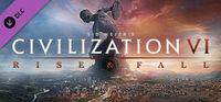 Portada oficial de Sid Meier's Civilization VI: Rise and Fall para PC