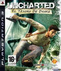 Portada oficial de Uncharted: Drake's Fortune para PS3