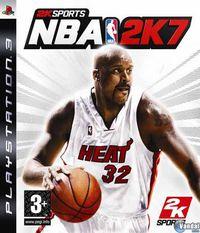 Portada oficial de NBA 2k7 para PS3