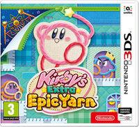 Portada oficial de Ms Kirby en el reino de los hilos para Nintendo 3DS