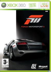 Portada oficial de Forza Motorsport 3 para Xbox 360