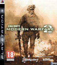 Portada oficial de Call of Duty: Modern Warfare 2 para PS3